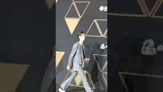 【王一博WangYibo】Tencent Starlight Award red carpet part~打着响指走过来，也太帅啦吧！