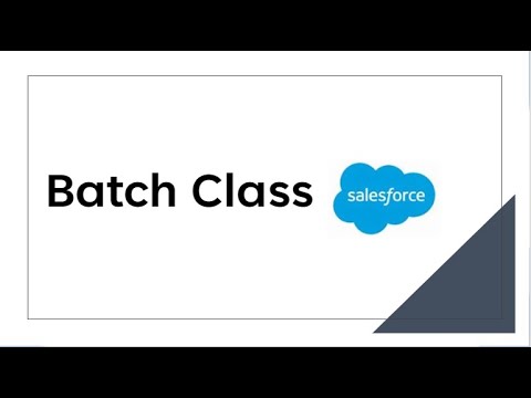 Batch Class in APEX Salesforce Development Course in Hindi Salesforce in hindi
