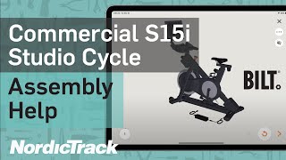 Commercial S15i Studio Cycle (NTEX05119.8): How to Assemble
