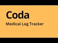 Coda - How to Create Medical Log Tracker Template