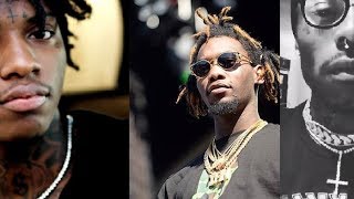 Offset Calls out Rappers Wearing Upside Down Cross Chains..and Sahbabii Responds 'I'll BEAT YO A**'