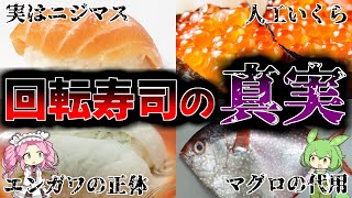 【VOICEVOX 解説】代用魚が使われている回転寿司のネタはこれです・・・。