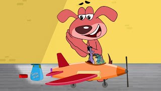 Rat A Tat Aeroplane kids love the most Funny Animated dog cartoon Shows For Kids Chotoonz TV