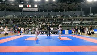 小学２年生男子組手 決勝 27番 82番 第37回東京都空手道選手権大会