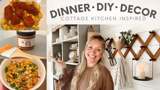 😍Cottagecore Kitchen Makeover + TWO Dinners You Can’t Miss!!