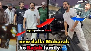 Rajab family KO new dalla Mubarak ho🤗🫰🚘🚗/insha'Allah coming soon Haider sha perfume lonch 🎁