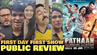 Pathaan PUBLIC REVIEW | First Day First Show | Shah Rukh Khan, Deepika Padukone, John Abraham