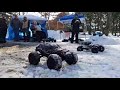 kyosho foxx ve stock 4s vs traxxas summit brushless 2350kv on 3s