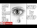 How to draw an eye l step by step l by ashfarq l 2020