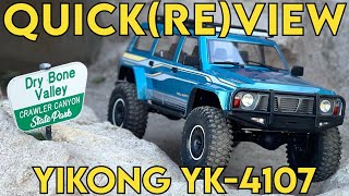 Crawler Canyon Quick(re)view: Yikong YK4107