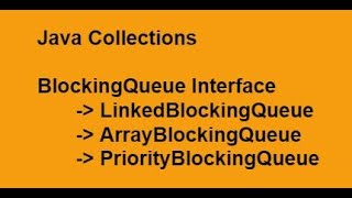 Java Collections Blocking Queue Part 7