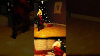 Horror game "I Caught Santa Claus" #shorts #short