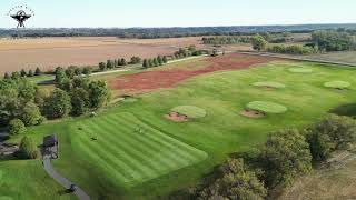 Dacotah Ridge Golf Club in Morton Minnesota - Aerial Drone Flyover