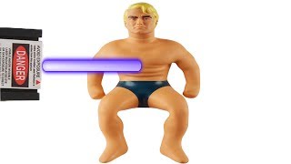 Experiment Stretch Armstrong Toy VS Worlds Most Powerful Laser | The Crusher