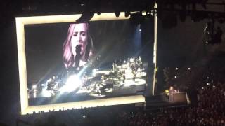 Adele - Speech + Rumour Has It (Adele Live 2016 Tour from Lisbon/Portugal) @ MEO Arena