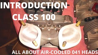 Introduction of the Air-Cooled Volkswagen 041 style heads. Class 100