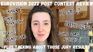 EUROVISION 2022 - MY POST-CONTEST REVIEW