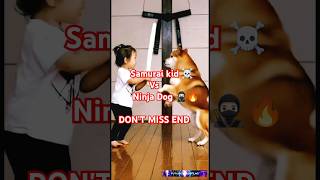 Samurai Kid vs Ninja Dog - The Epic Showdown