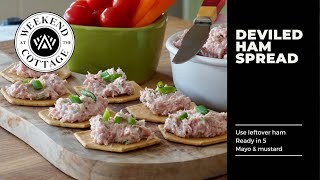DEVILED HAM SPREAD | Ready in 5 minutes!!!
