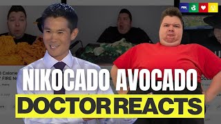 Doctor Reacts to Nikocado Avocado's SHOCKING Weight Loss