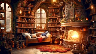 Enchanted Reading Nook: Rainy Day Coziness in a Treehouse Hideout 📚✨