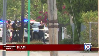 Police surround Miami home following fatal shooting