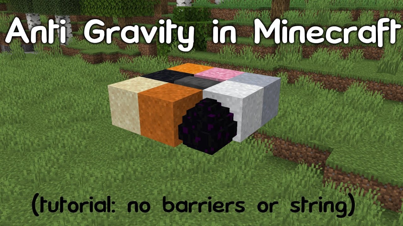 Undetectable Anti Gravity In Minecraft 1 14 4 Youtube