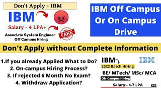 Be Aware | Don't Apply In this | NOT Off Campus Drive|Thanks to @Tech Program Mind @Online Learning