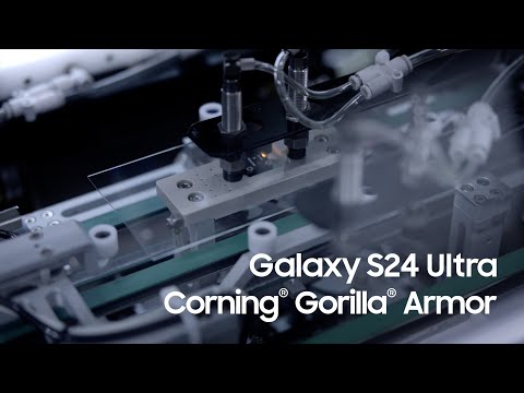 Samsung uses Corning's new Gorilla Glass for the Galaxy S24 series