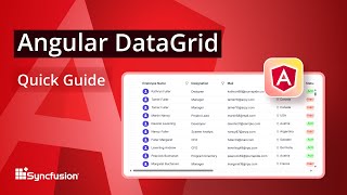 Angular Data Grid: The Ultimate Feature Walkthrough