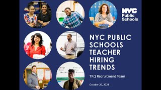 NYC Public Schools Teacher Hiring Trends