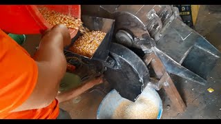 DIY Máy tách hạt ngô - part 3 ( nghiền hạt ngô ) /how to make a corn crusher.