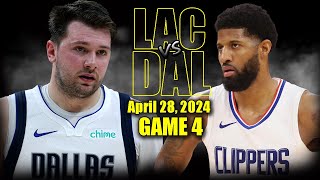 Los Angeles Clippers vs Dallas Mavericks  Game 4 Highlights - April 28, 2024 | 2