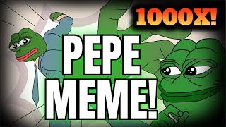 PEPE MEME PRESALE IS LIVE! 1000X