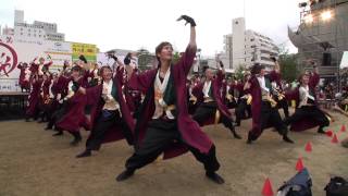 岡山うらじゃ連 楽鬼　うらじゃ2014　下石井公園演舞場　一日目