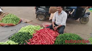 Bhaji Mandi mein Aaj nuksan Ho Gaya | आज भाजी मे हुआ बडा नुकसान 😭 sabji कौनसी-कौनसी laya |