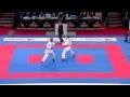 Elena Quirici vs Viktoria Semanikova. Bronze Female Kumite -61kg. World Karate Championships 2012