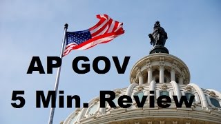 AP Gov 5 Minute Review: Executive Branch