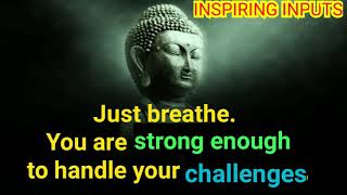 ☑️TRUST YOURSELF☑️ Buddha Quotes on Positive Thinking. A Motivational Video by INSPIRING INPUTS