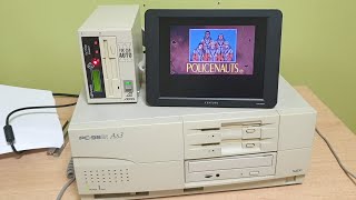 [PC-9821] Policenauts - Boot \u0026 OP Test / ポリスノーツ / 폴리스너츠