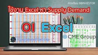 Open interest Excel  หาราคา Supply Demand , GAP Zone