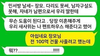 [톡톡사이다] 다리를 다쳐 반신불구가 되자 아내의 상간남을 새사위로 하겠다는 장모와 아내를 참교육합니다!!! 라디오드라마/사연라디오/카톡참교육/카톡썰/카썰