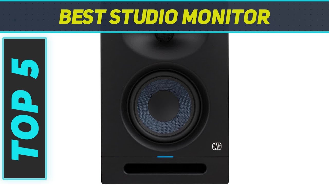 Top 5 Best Studio Monitor 2024 - YouTube