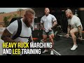 Heavy Ruck and Lower Body Training