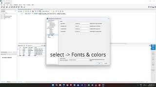 MySQL output window / result grid font too small