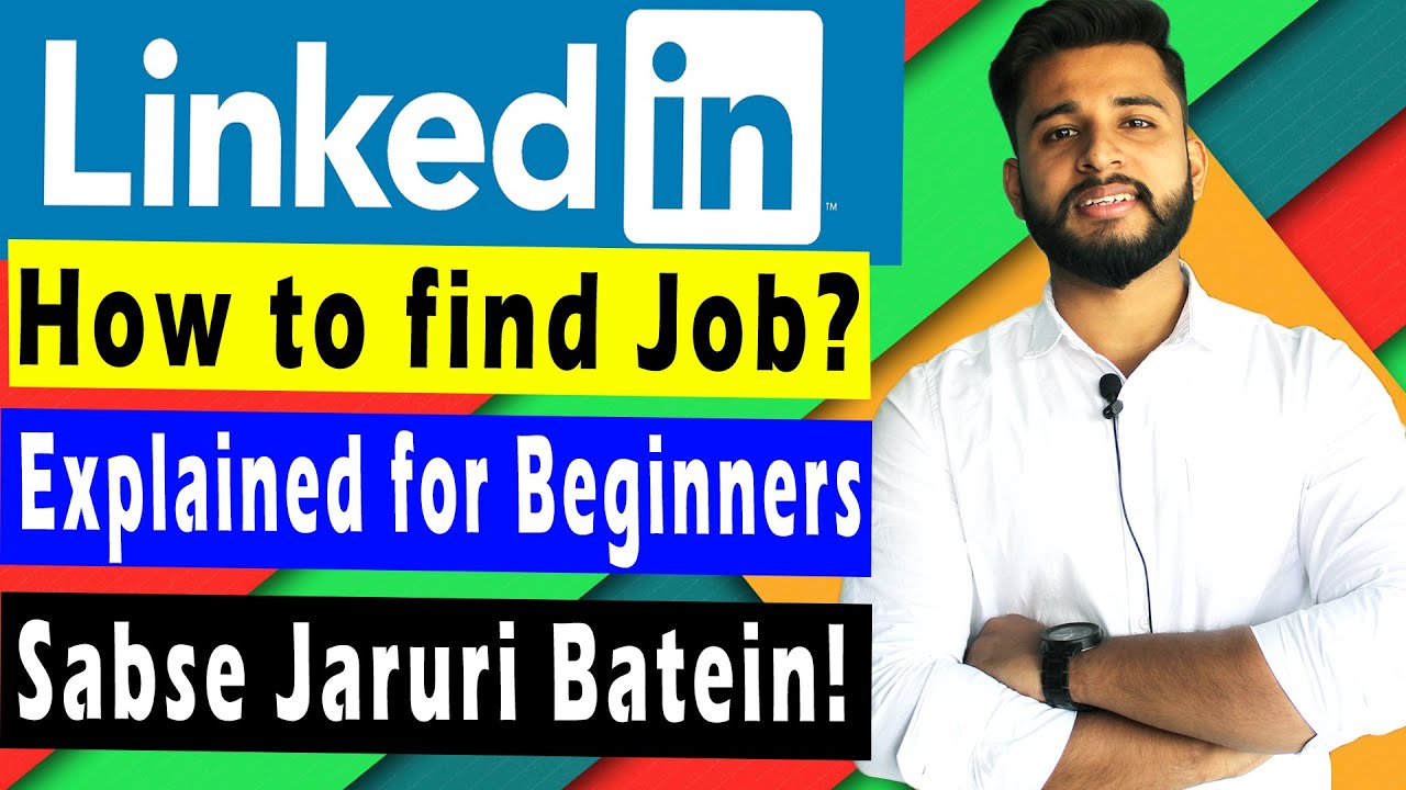 How To Search Job In Linkedin How To Use Linkedin To Find A Job