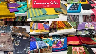 Kumaran Silks Pongal Collections Chudithar Materials Silk Cotton|| Tissue Organza|| Chanderi|| Crepe