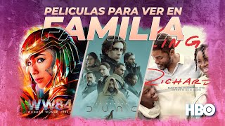 3 películas HBO para VER EN FAMILIA 💙 🍿  l #TelocuentaHBO