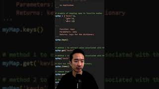 Python Dictionary or Map