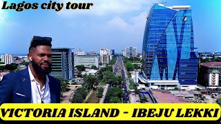 Lagos Nigeria: Victoria Island to ibeju lekki, Driving on Lekki-Epe Expressway | Road Tour